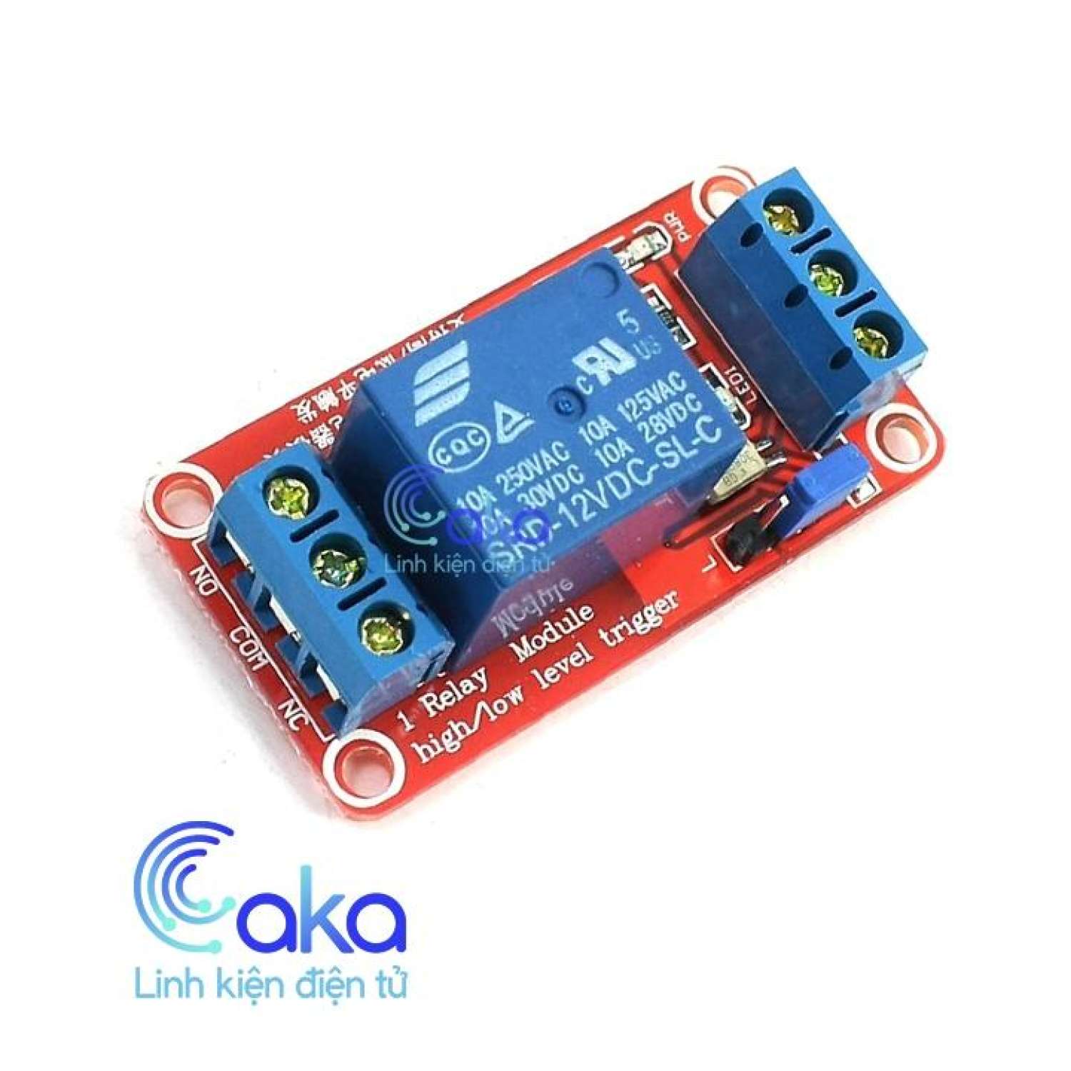 Mạch Relay 1 Kênh 12V 10A high/low
