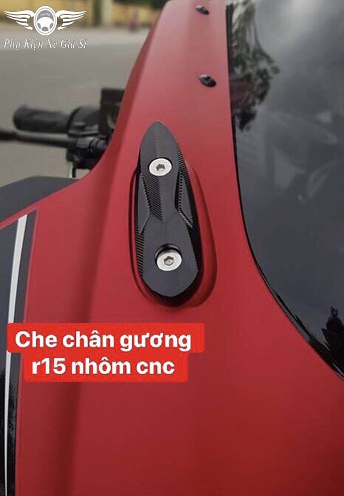 Che Chân Gương R15 V3 V2 Nhôm CNC MS1945
