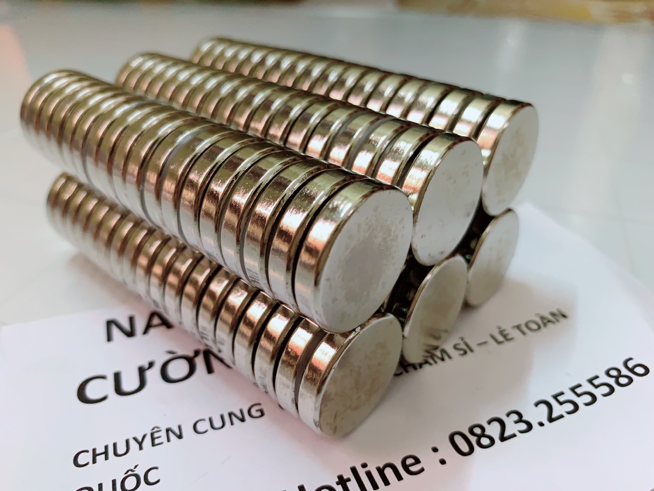 Nam châm viên D25 x 5 mm
