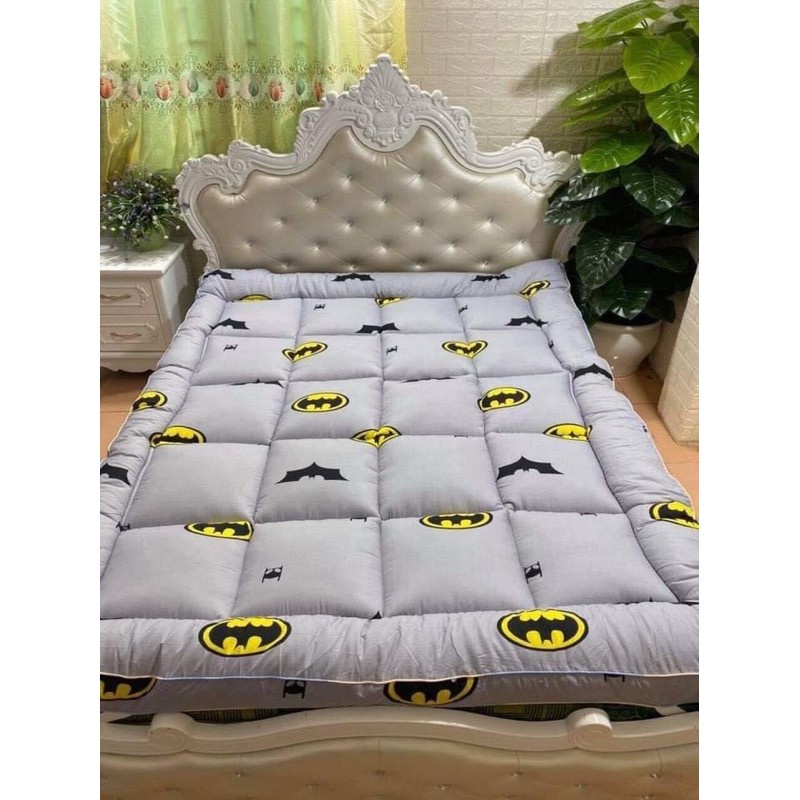 Nệm Topper, Nệm Gấp xuất nhật loại dày 9cmx5cm trải giường sàn cao cấp , tấm nệm Topper bảo vệ giường xuất nhật Cao Cấp