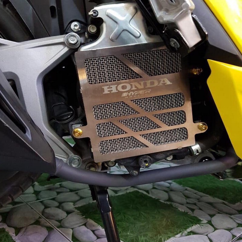 [HCM]CHE KÉT NƯỚC LƯỚI INOX CHO XE WINER SONIC CAO CẤP