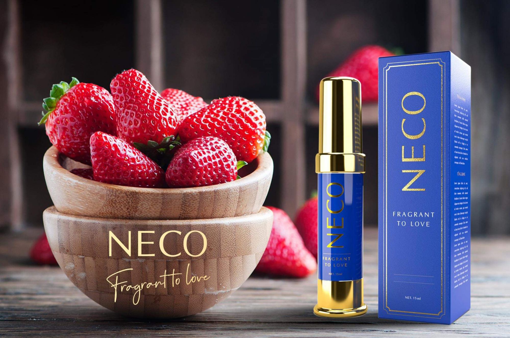 Xịt Thơm miệng NeCo hương Dâu