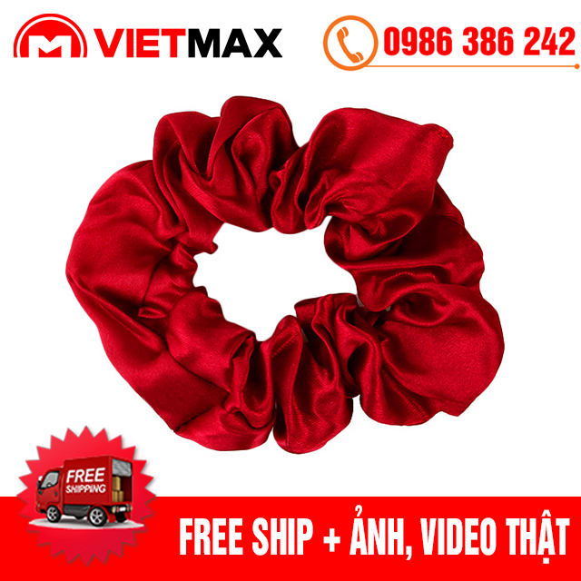 🎁 Dây Buộc Tóc (Cột Tóc) Scunchies Vải Phi Bóng Thời Trang Hàn Quốc
