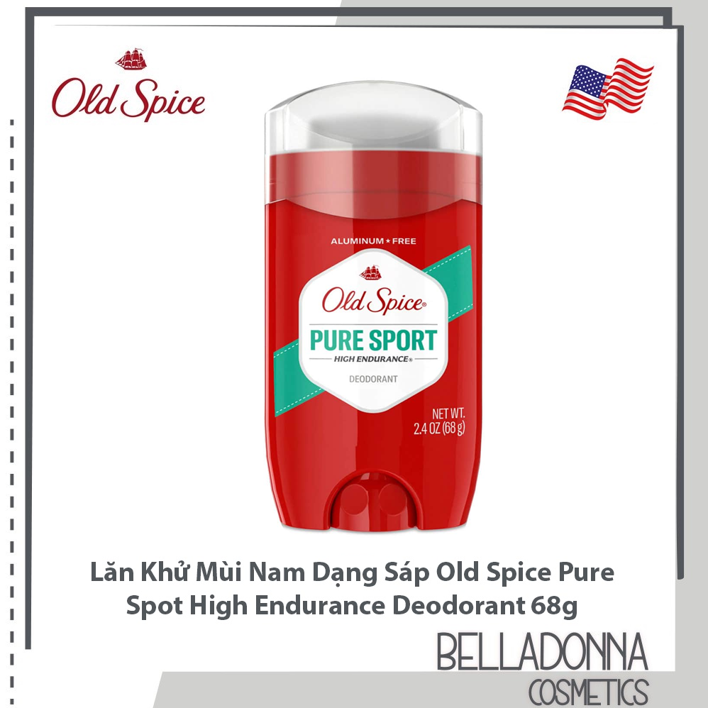 Old Spice Pure Sport High Endurance Deodorant 68g