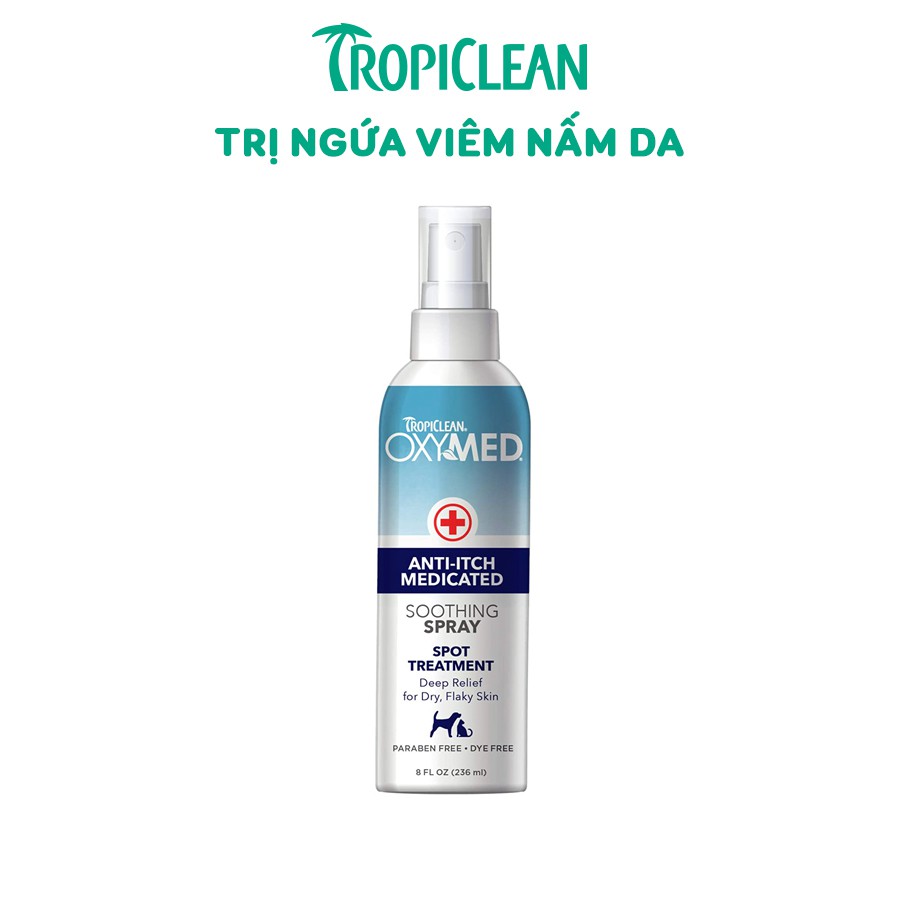 TROPICLEAN - XỊT CHỐNG NGỨA CHO CHÓ VÀ MÈO