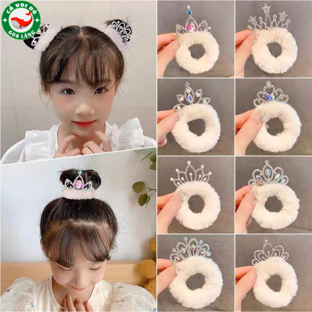 DÂY CHUN TÓC VƯƠNG MIỆN CHO BÉ