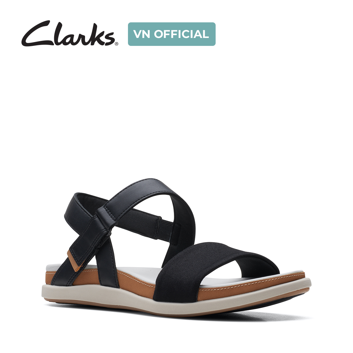Giày Sandal Vải Nữ Clarks - Eliza Mae