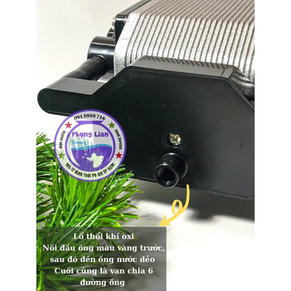Máy Thổi Khí Oxy Resun AP-30 ( 16w ) Siêu Êm Cho Hồ Cá Cảnh