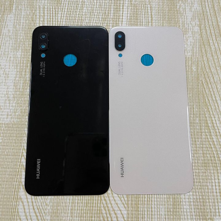 Nắp lưng Huawei Nova 3E liền kính camera