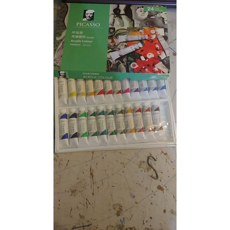 MÀU ACRYLIC PHOENIX DẠNG TÚYP 24 MÀU