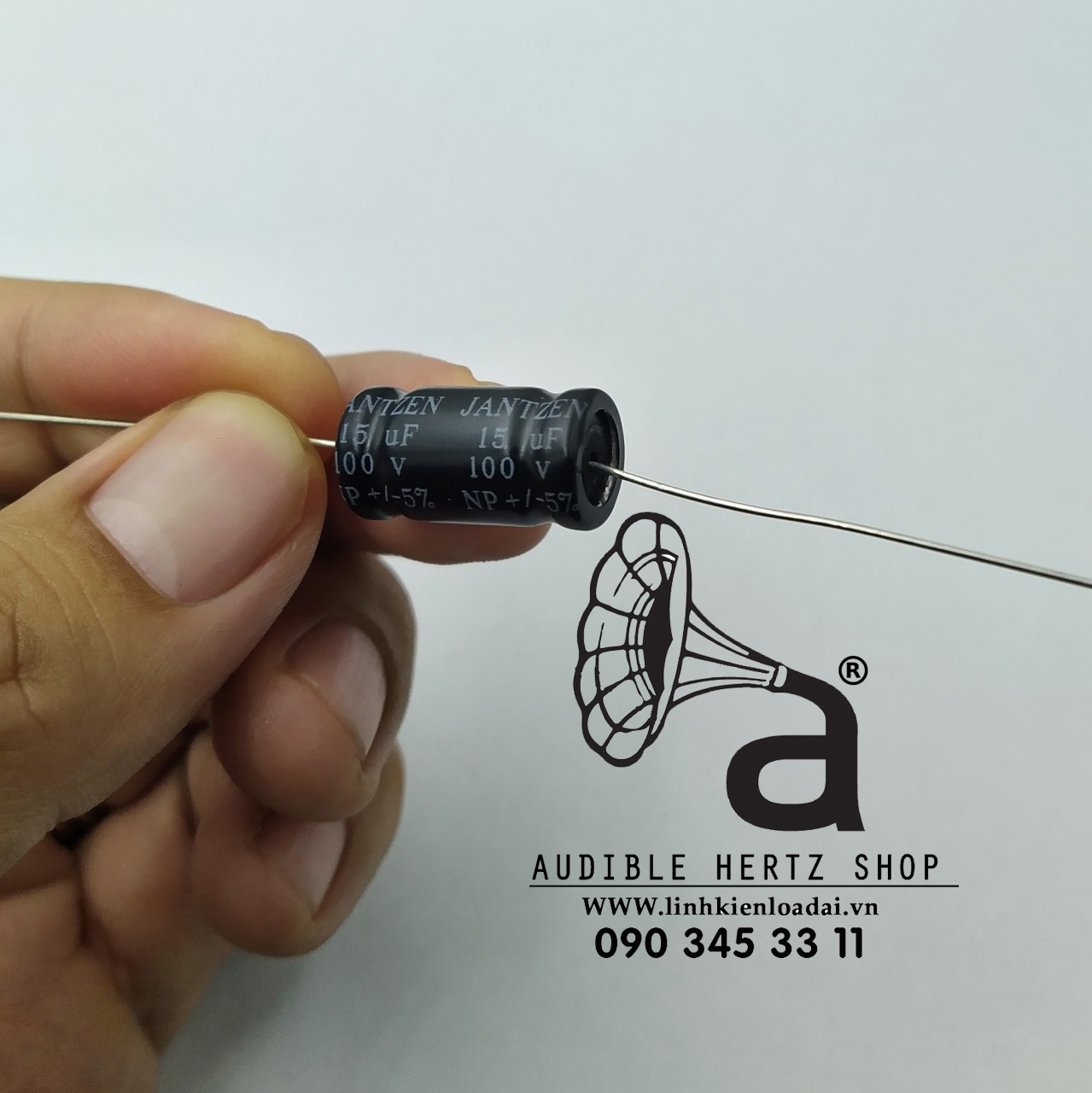 Tụ 15uF 100Vdc Jantzen-Audio Elecap