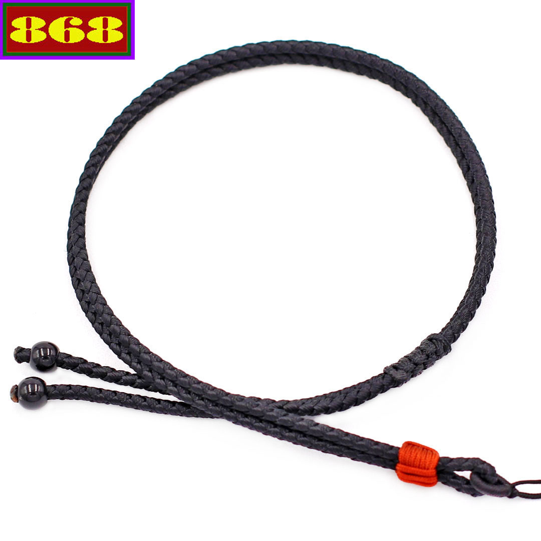 Vòng cổ dây dù đen VDUEO2