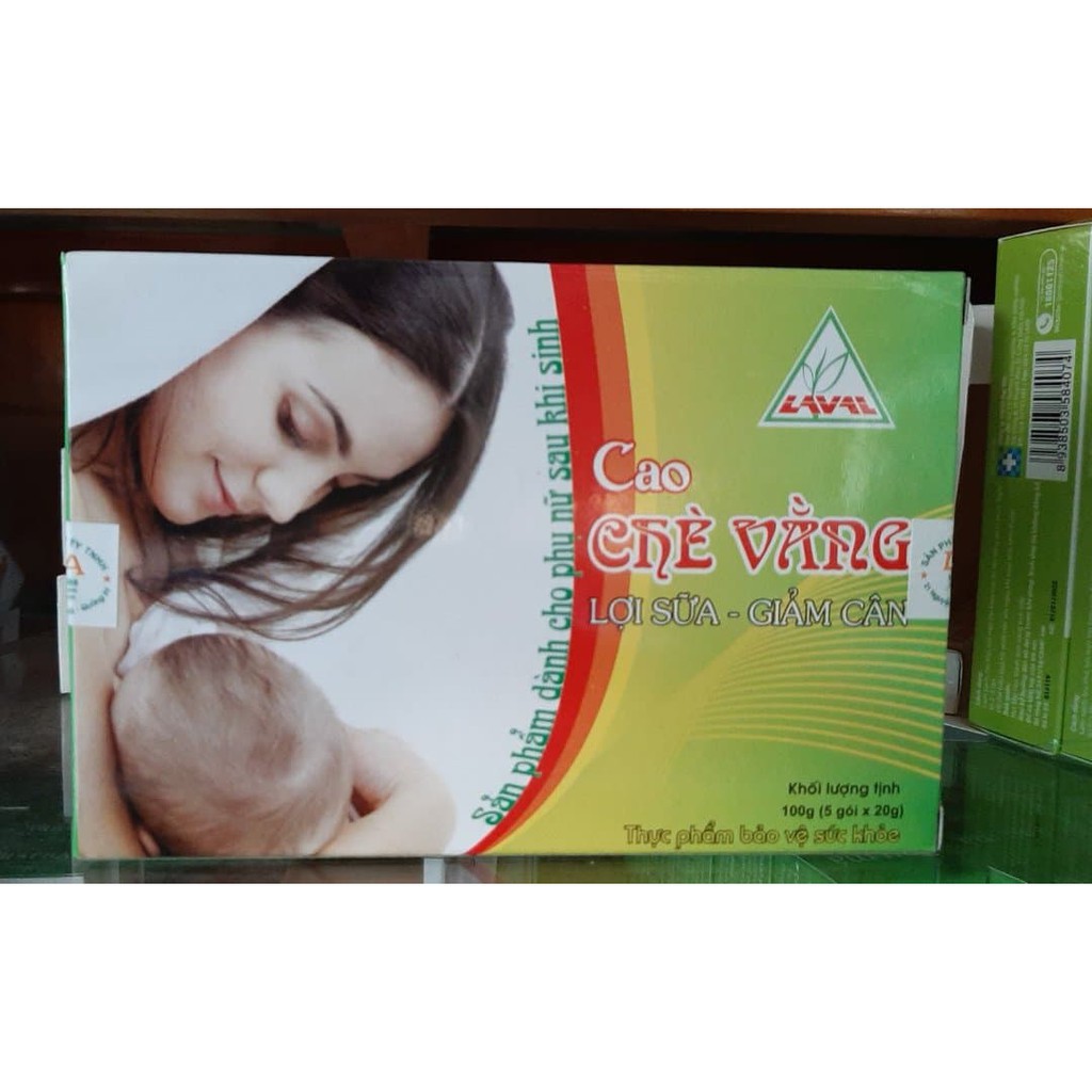 cao chè ( trà ) vằng LAVA lợi sữa giảm cân
