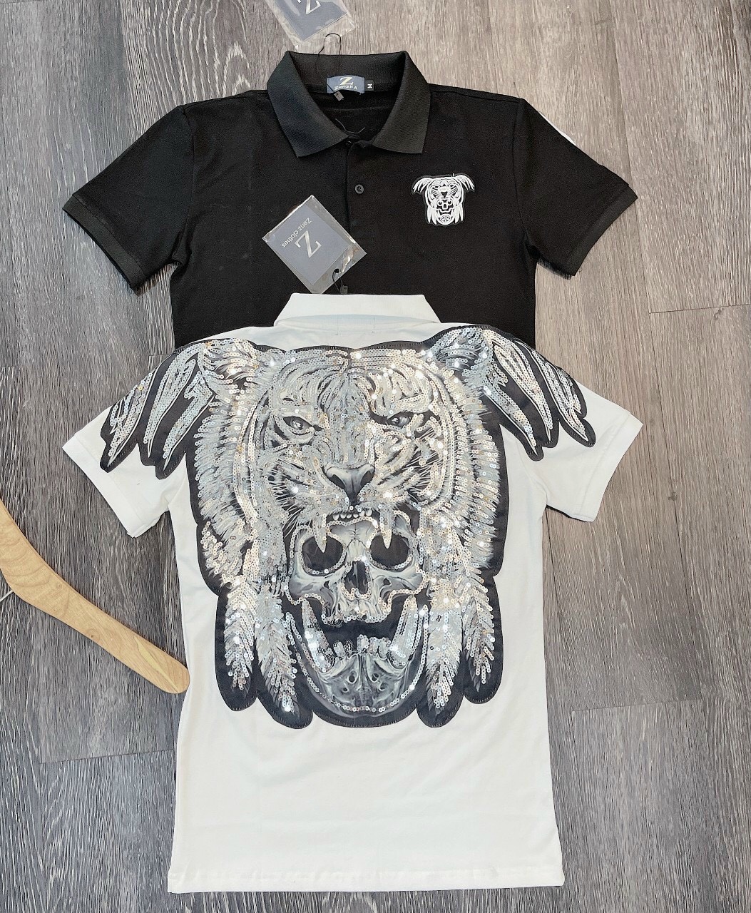 Áo thun nam cổ trụ phối túi kiểu cao cấp chuẩn phong cách thời trang hàng shop