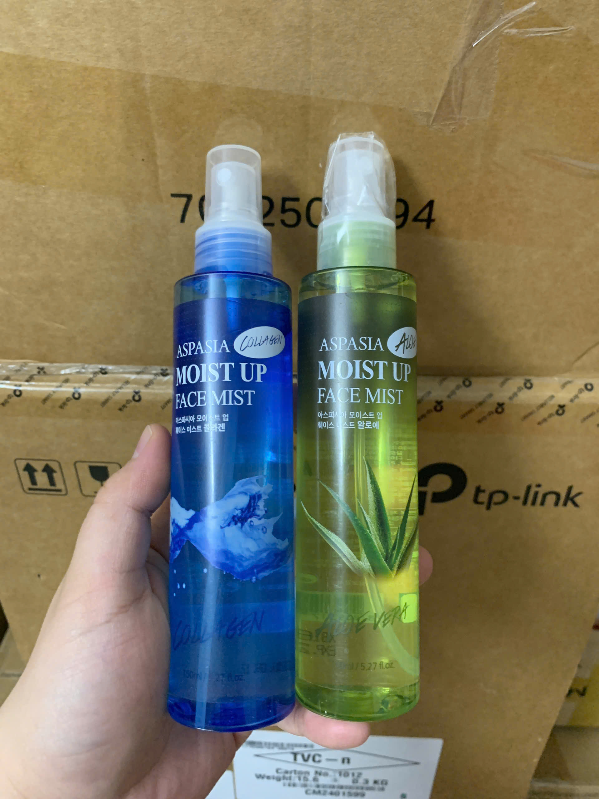 Xịt Khoáng Aspasia Moist Up Face Mist 150ml Hàn Quốc