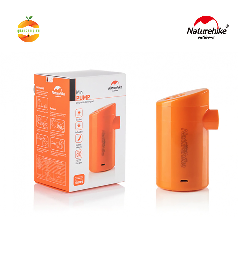 [HCM]Bơm hơi sạc điện Naturehike NH17C100-B