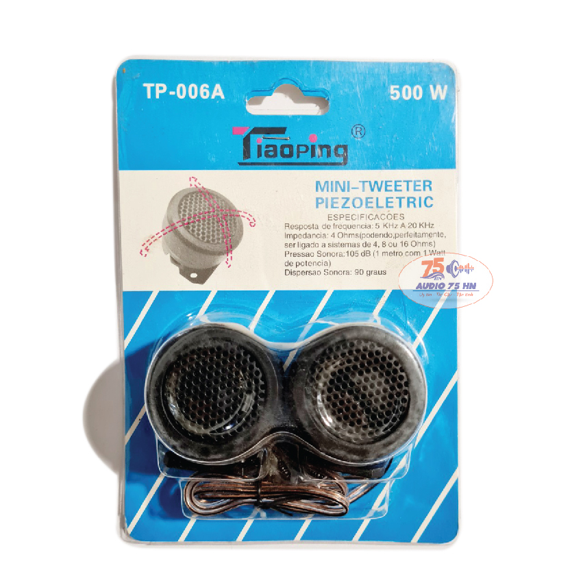 Cặp Loa Treble TP-006A 500W cho ô tô cao cấp