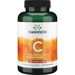 VITAMIN C Tăng Cường Sức Đề Kháng Swanson Vitamin C 1000 mg- Chính Hãng thumbnail