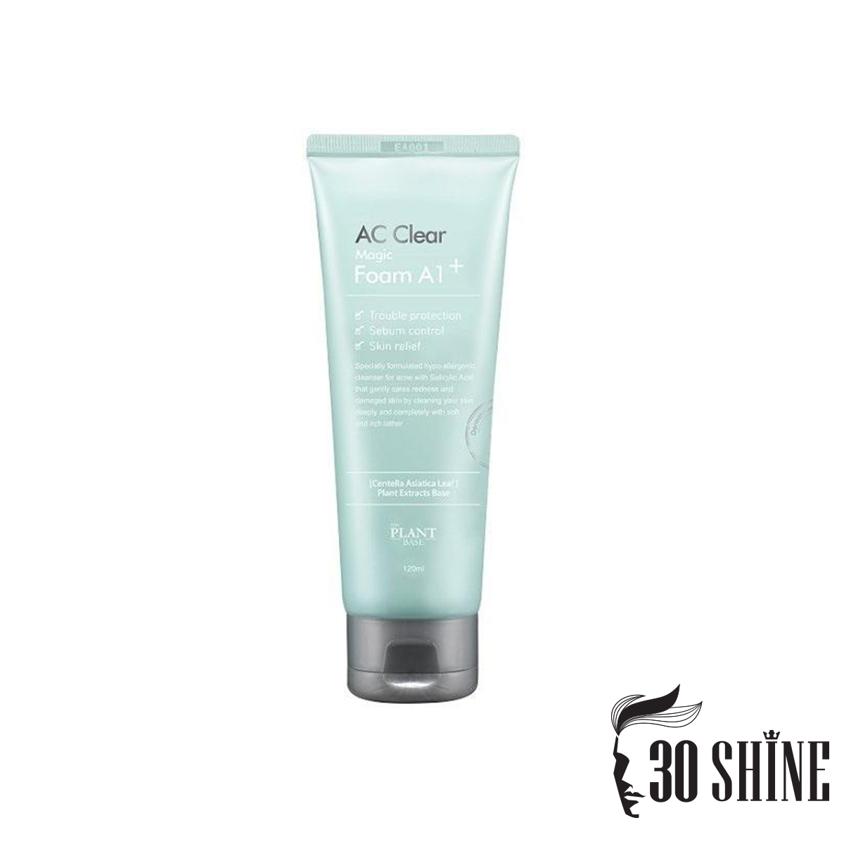 30SHINE Sữa Rửa Mặt Dành Cho Da Mụn AC Clear Magic Foam 120ml