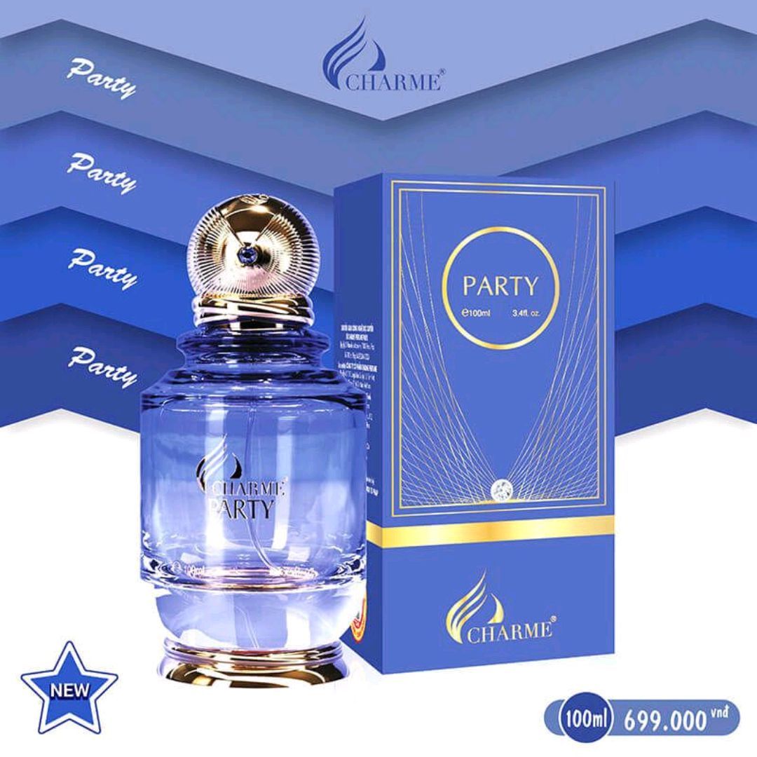 [HCM]Nước hoa nư Char.me PARTY 100 ml