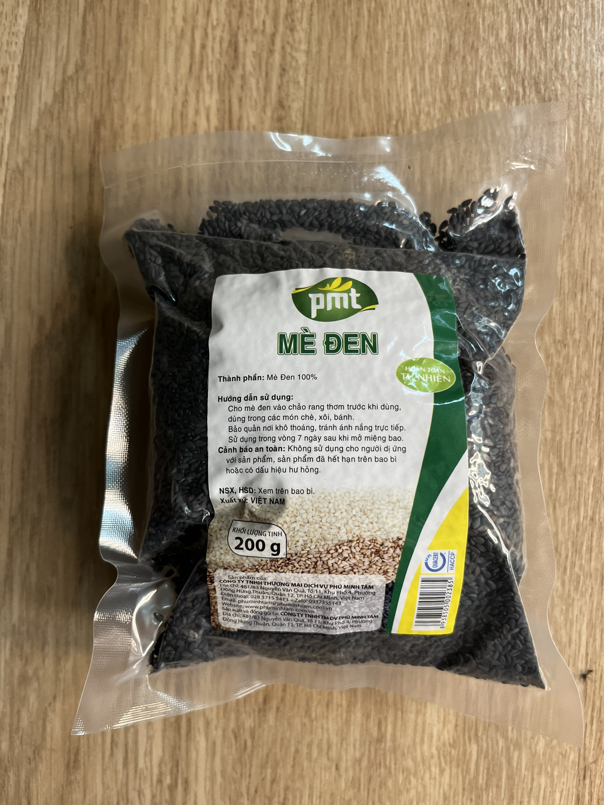 Mè đen Phú Minh Tâm 200g