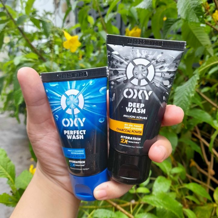 Sữa rửa mặt làm sạch sâu có hạt Deep Wash Scrub Formula Oxy 25g