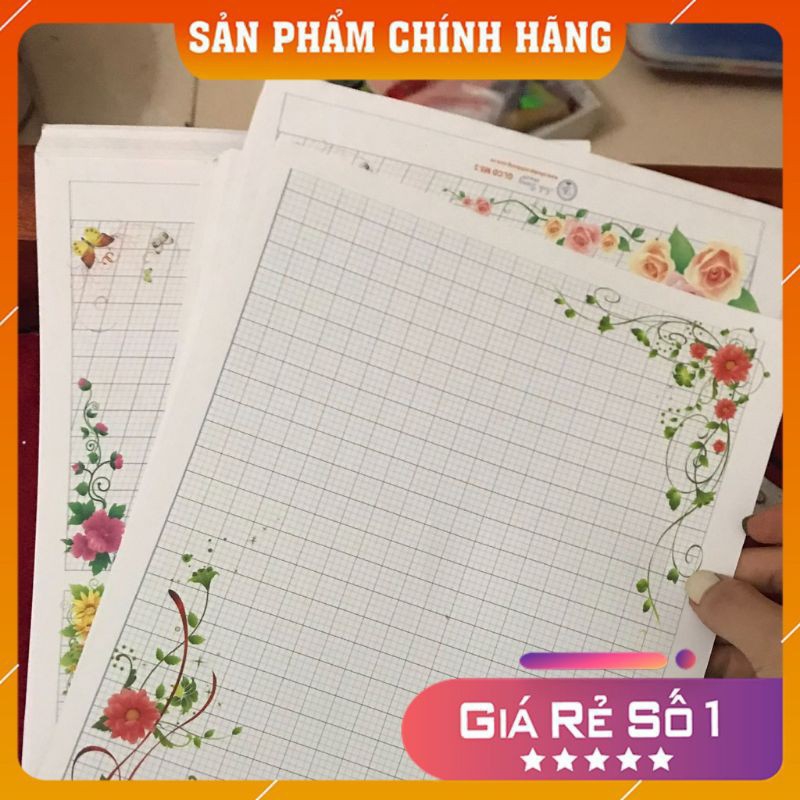 50 tờ giấy hoa Ánh dương