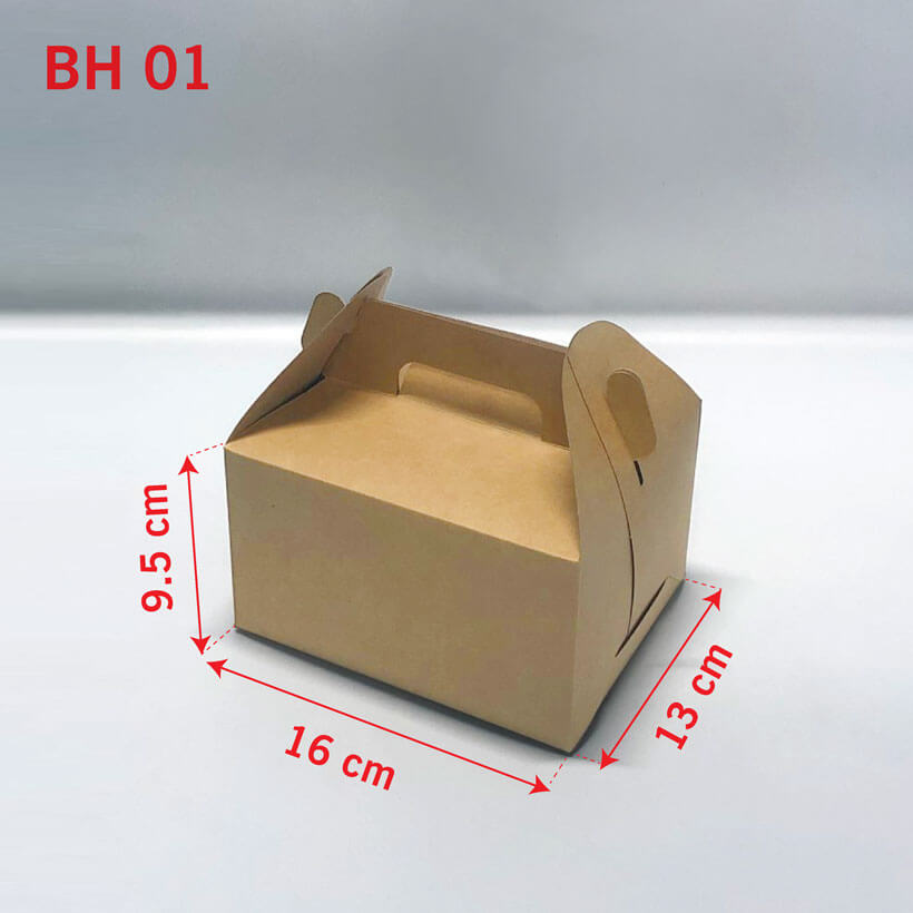 Combo 10 Hộp Đựng bánh bông Lan