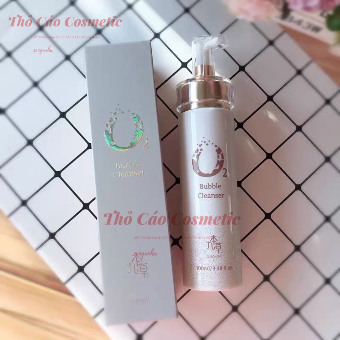 Sữa Rửa Mặt Sủi Bọt Guboncho O2 Bubble Cleanser