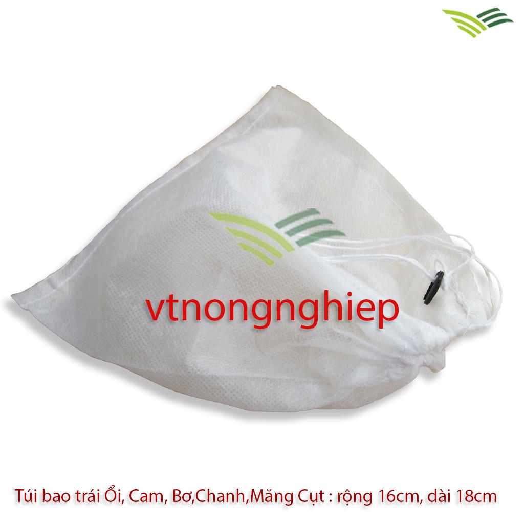 100 TÚI BỌC TRÁI CÂY KT 16x18cm
