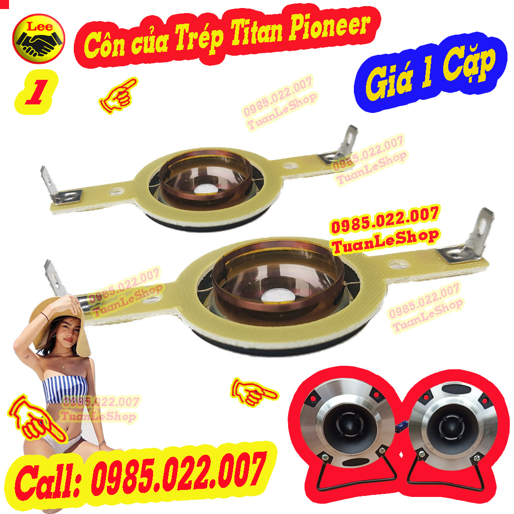 Coil loa trep 25mm – côn trep tiaopin, pio neer – coi trep tiaopin – giá 2 chiếc côn trép