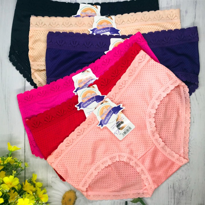 Combo 10 quần lót nữ Thái thông hơi