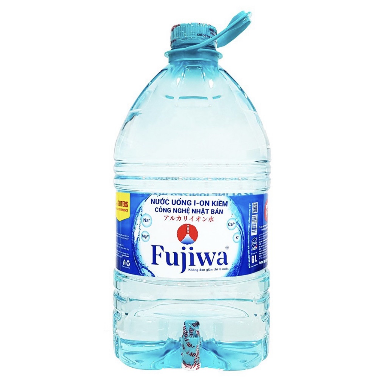 Nước Ion kiềm Fujiwa 6L ( 2 bình/ thùng)