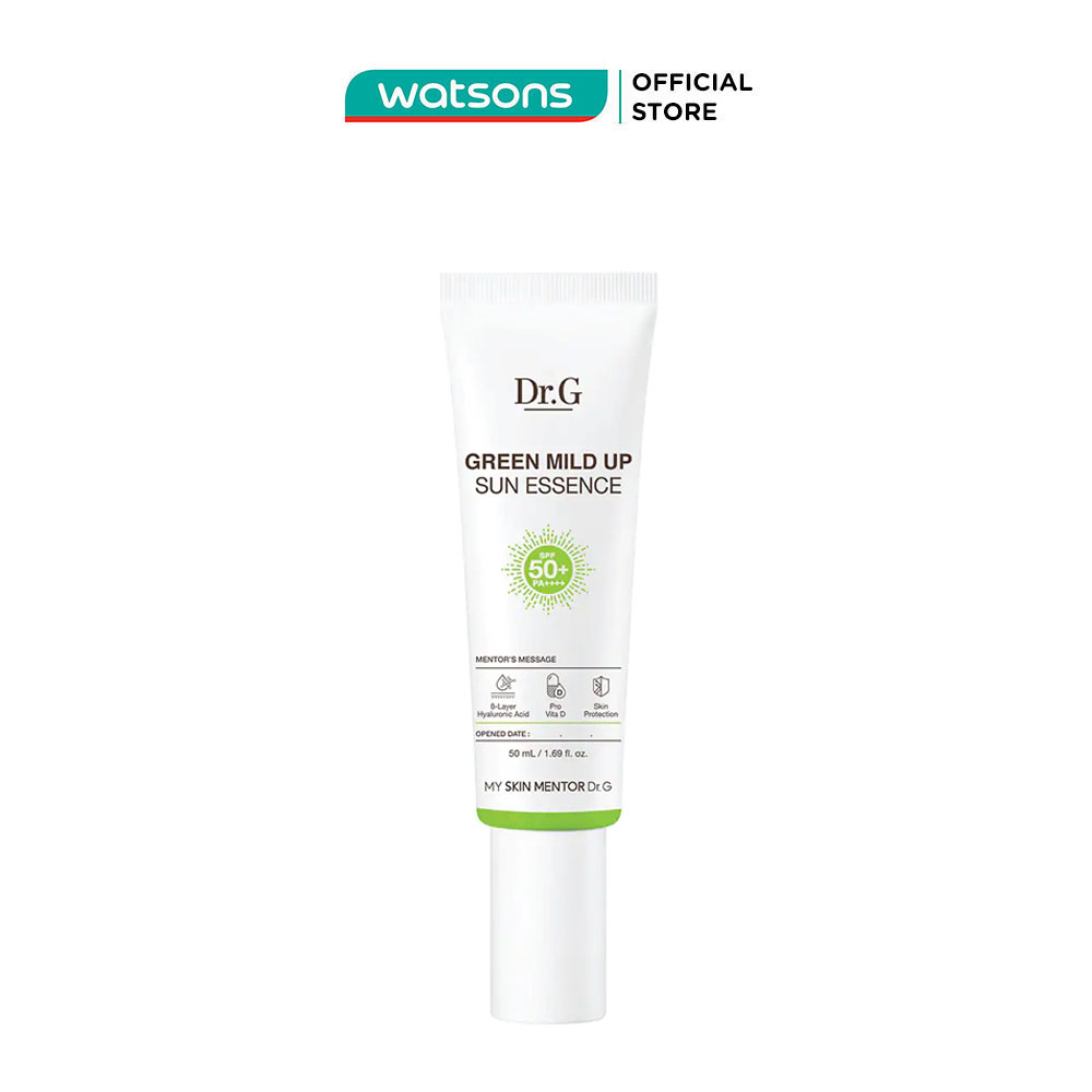 Dr.g green mild up sun essence spf50+ pa++++ 50ml