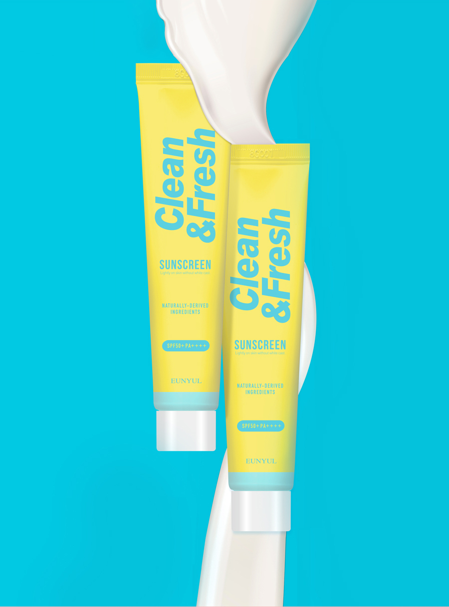 [HCM]Sỉ 5 Tuýp Kem Chống Nắng Clean & Fresh Eunyul Hàn Quốc
