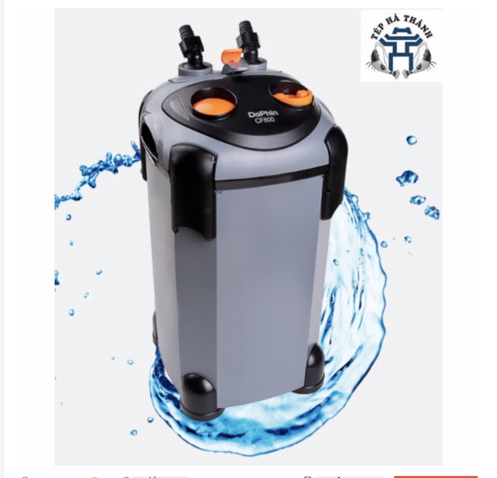 [Hoàn Tiền 10%] Lọc Thùng Dophin CF 700 Bảo Hành 1 Năm