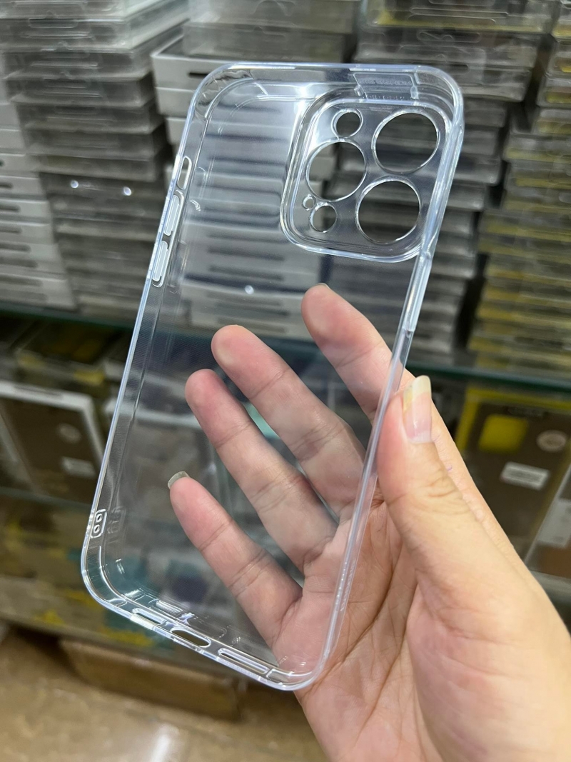 Ốp Lưng iPhone 14 Pro Silicon Dẻo Trong Suốt Mỏng Hiệu Baseus