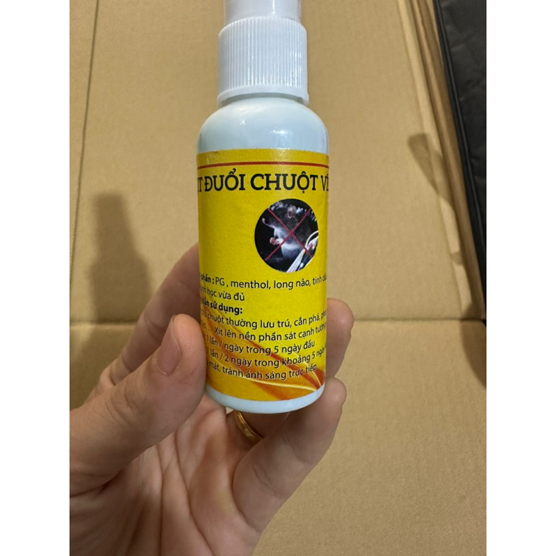 Xịt đuổi chuột vĩnh viễn 100ml - Xịt chuột