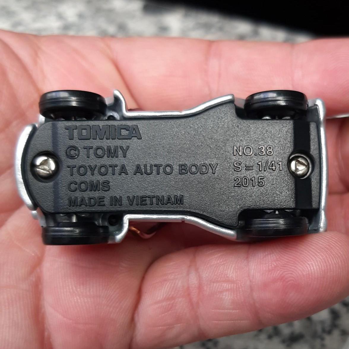 Xe mô hình Tomica - Xe Toyota công trình (xe công nông)