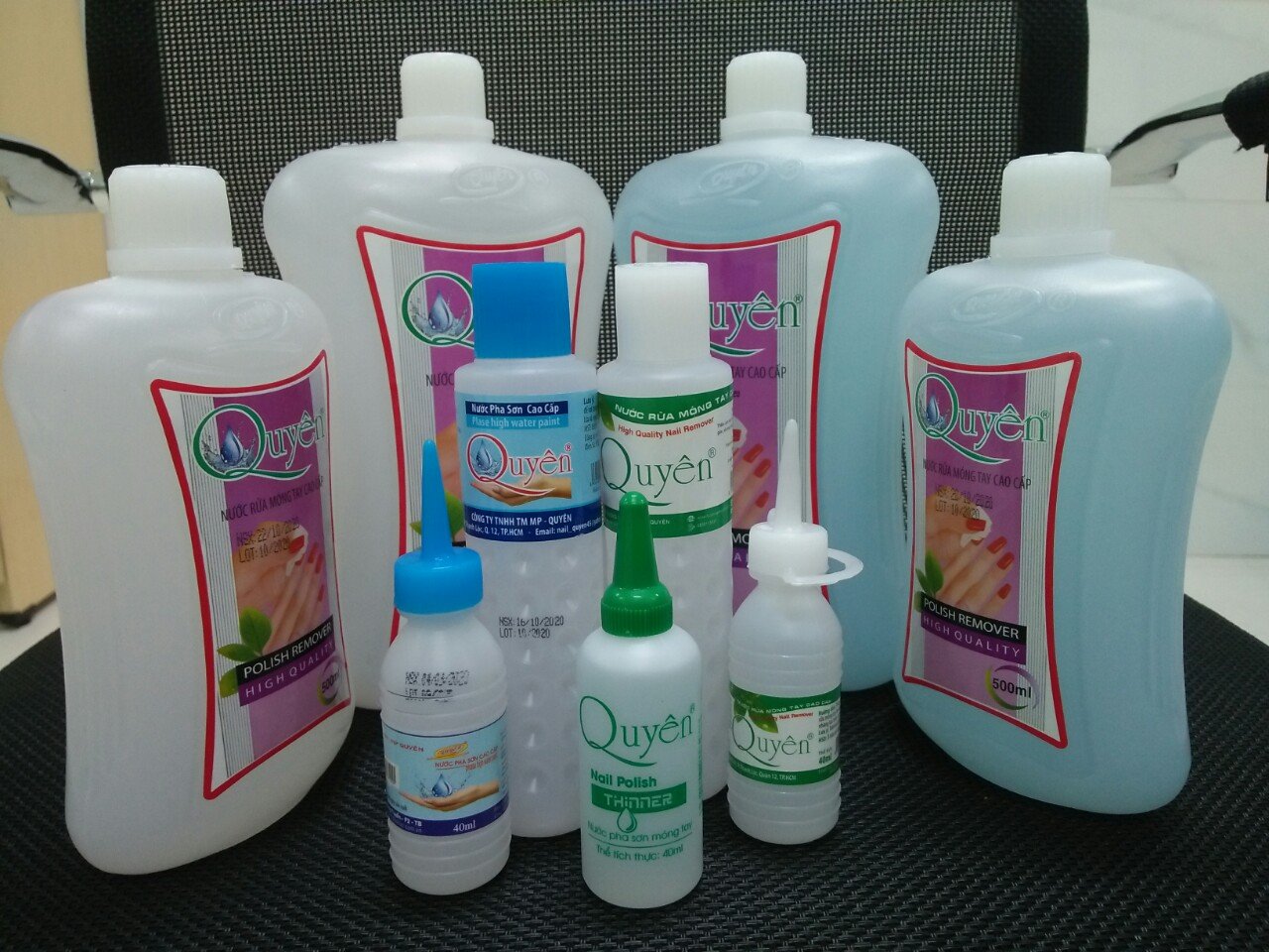 [HCM]Nước Rửa Móng Tay Quyên Acetone 1000ml