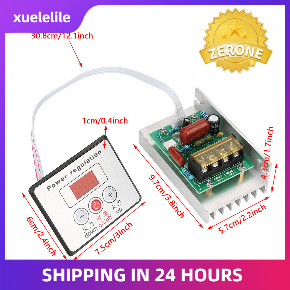 Electronic regulator ac220v 8000w high power scr speed controller control motor