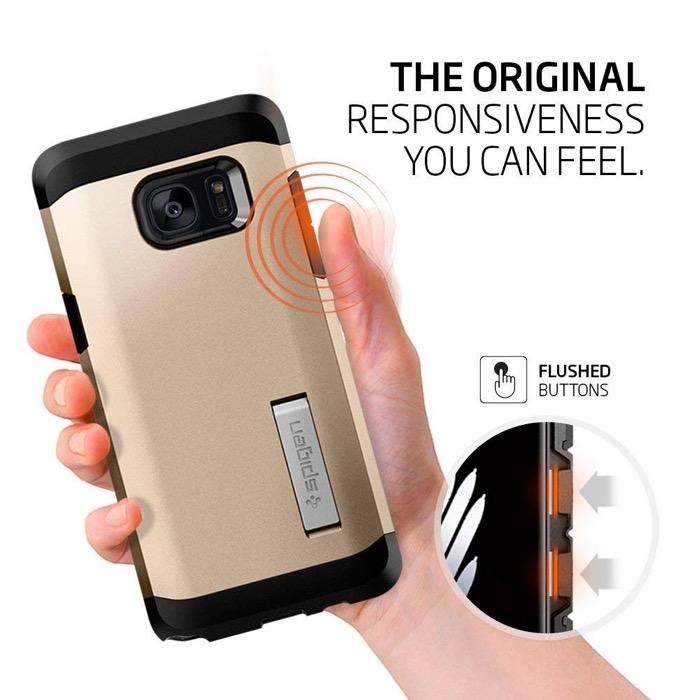 Ốp lưng Galaxy Note Fe - Ốp chống sốc Spigen Tough Armor