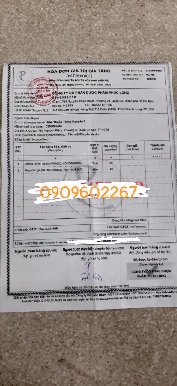 Gel mờ thâm, giảm mụn Derma Forte (Tuýp 15g)