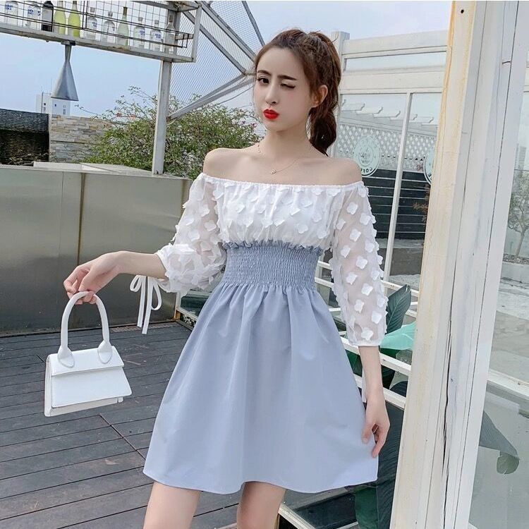 đầm trễ vai hàng  Quảng Châu