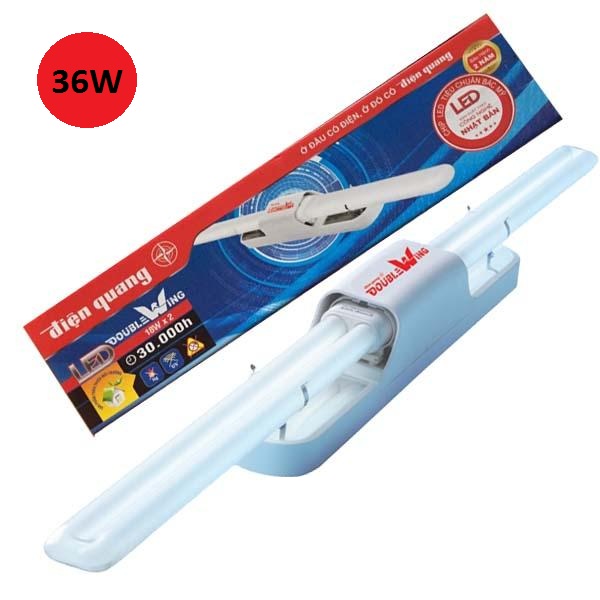 Bộ đèn LED Doublewing Điện Quang ĐQ LEDDW01 36765 (36W daylight) N006