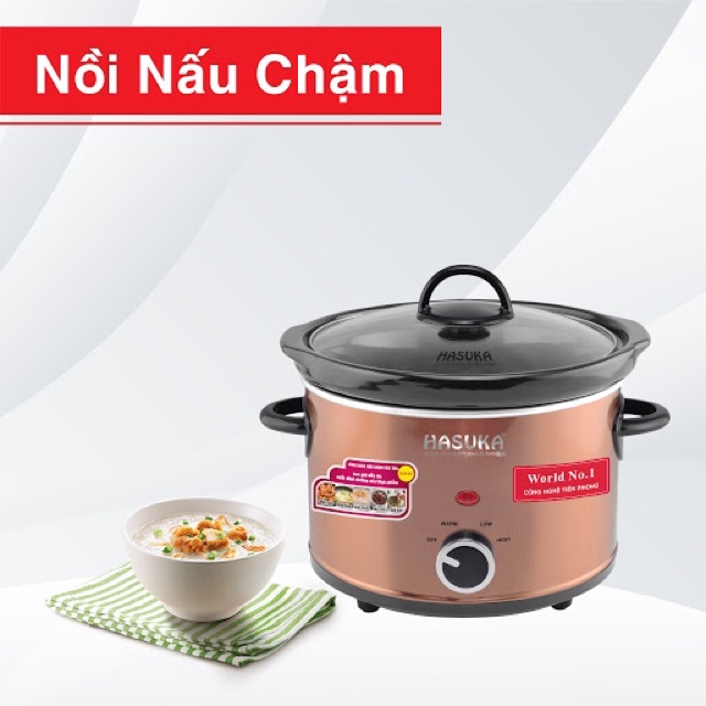 NỒI NẤU CHẬM HASUKA HSK-118