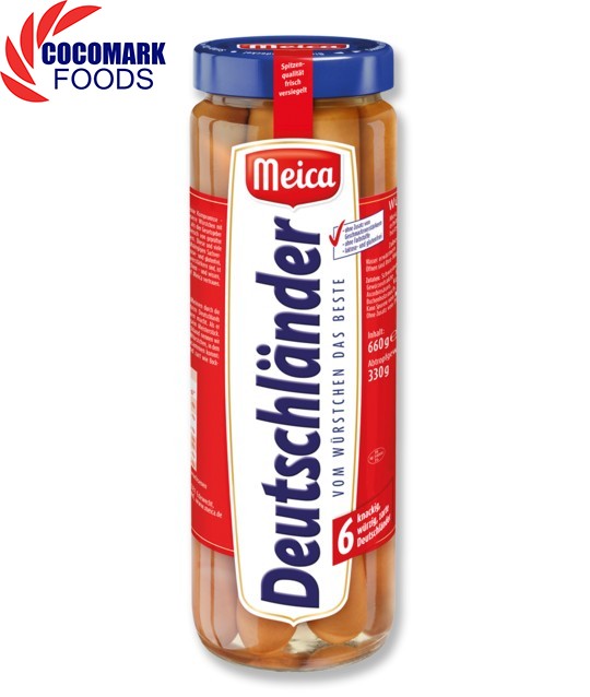 Xúc xích Đức hiệu Meica Deutschländer 660g