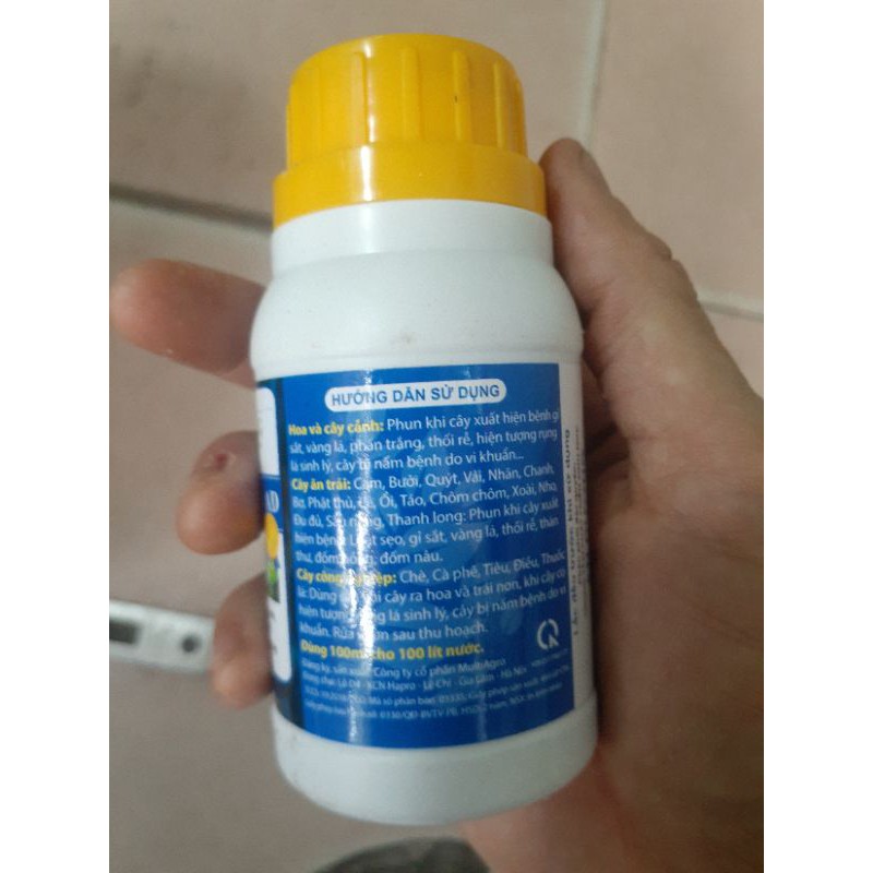 CHẾ PHẨM SINH HỌC NANO BẠC ĐỒNG CHAI 100ML