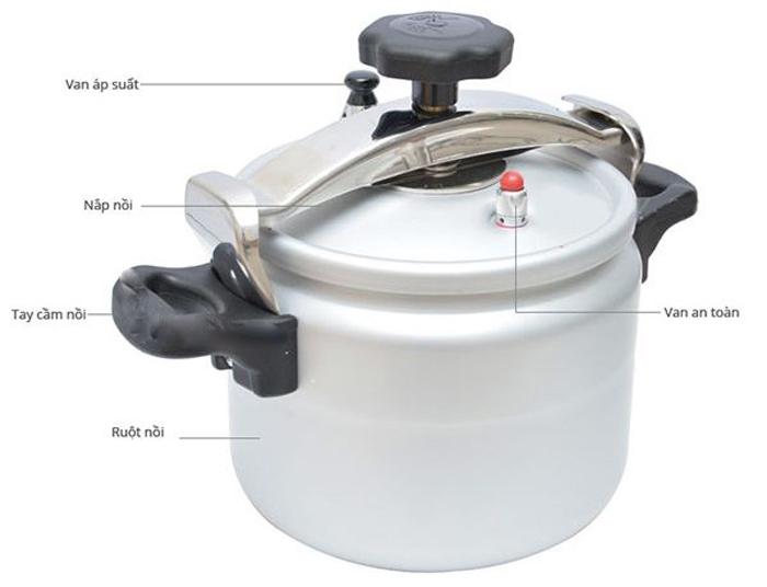 Nồi Áp Suất Hai Tay Cầm Supor YG18