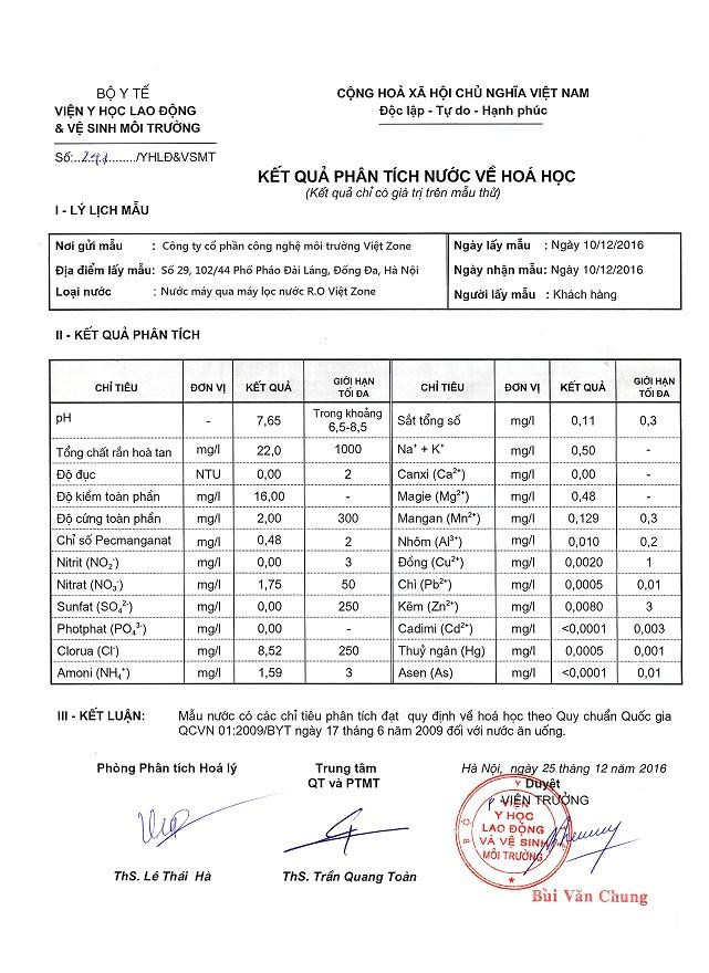 Máy lọc nước RO gia đình 8 cấp lọc